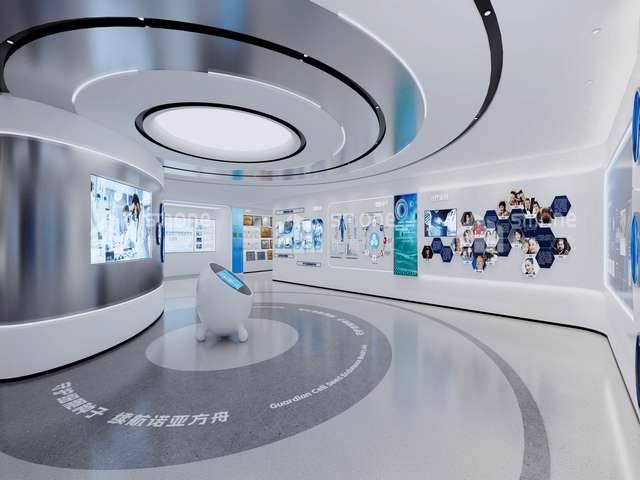 文明城市展览馆施工